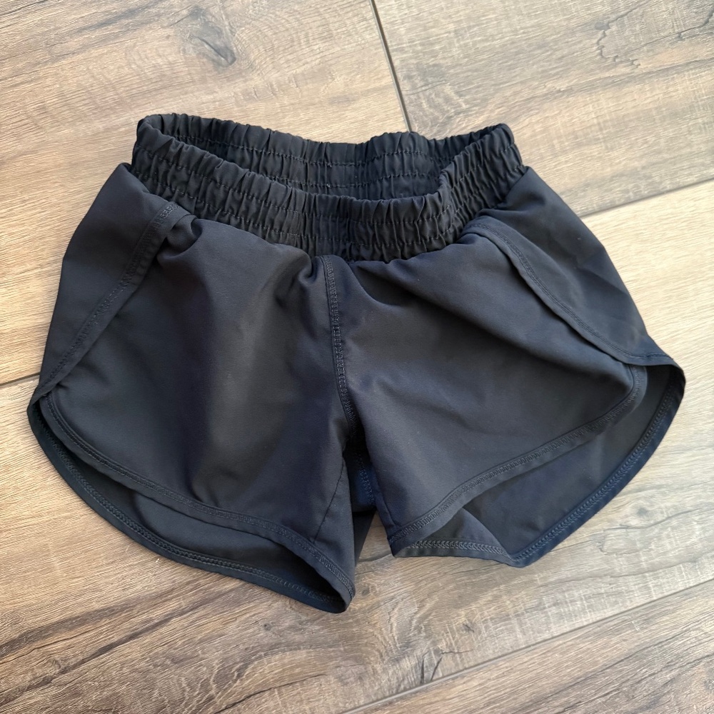 all in motion Girls' Black Run Shorts | Like New | XS (4-5)